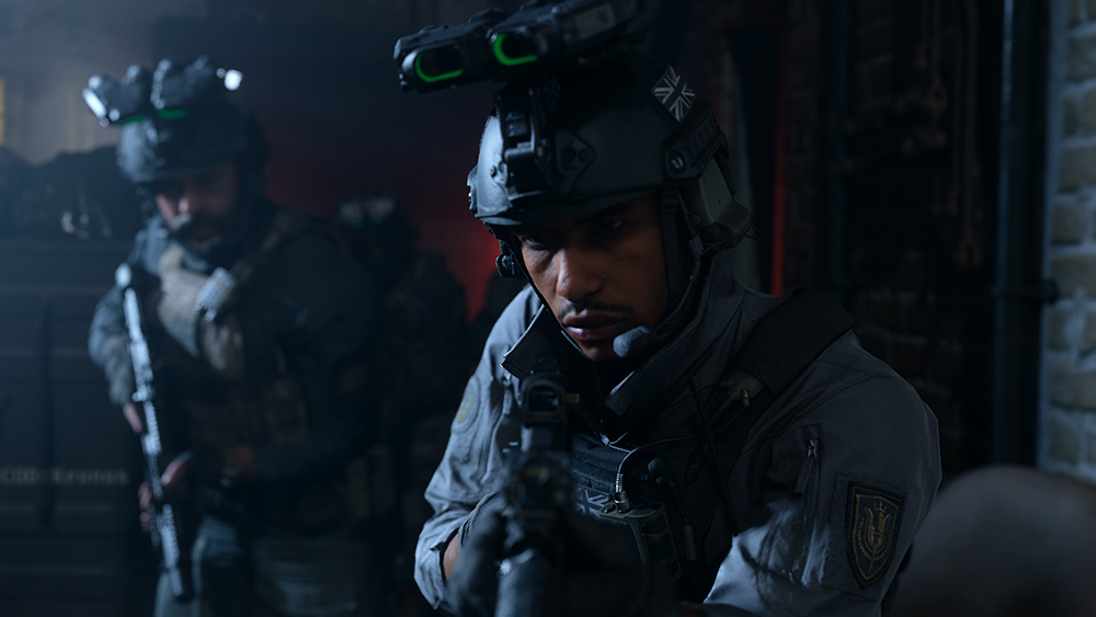 Глубина резкости включена. Игра — Call of Duty: Modern Warfare. Источник: nvidia.com