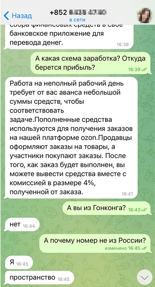 Некоторые схемы разводов с работой проворачивают иностранцы с переводчиком. Иногда переводчик сбоит и что-то идет не так