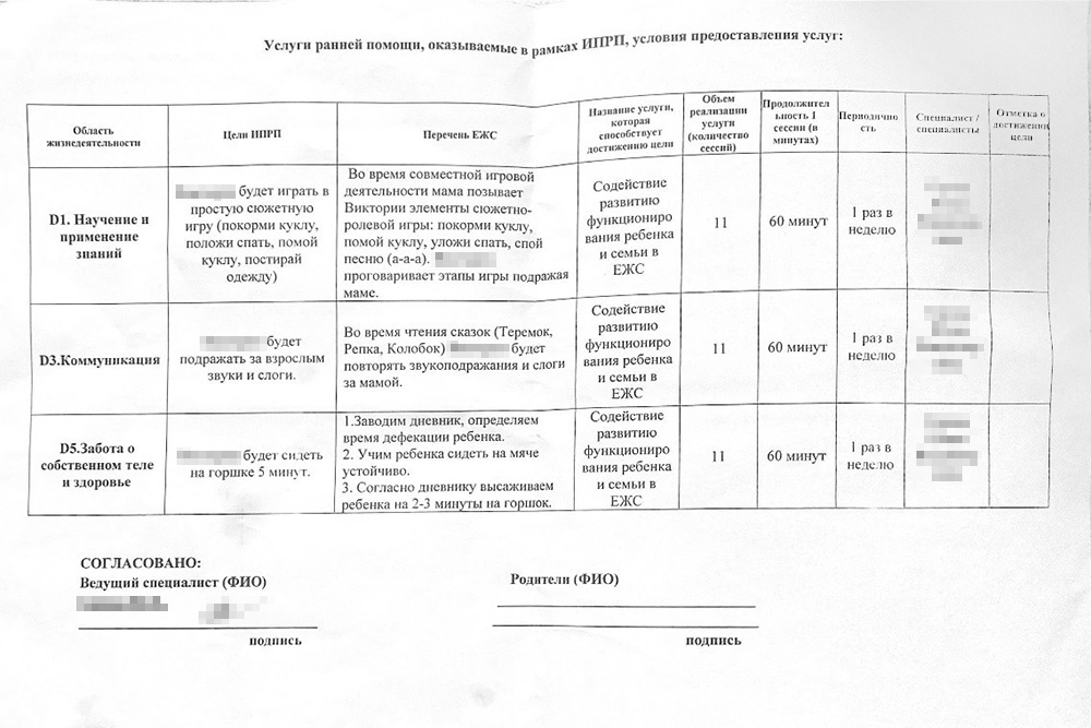 Это первая индивидуальная программа для дочери. Она включает в себя не только речевое развитие, но и развитие игровой и имитационной деятельности, навыков самообслуживания