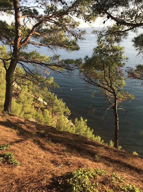 Места в районе Голубой бездны и Голубой бухты — это микрорайон Геленджика с небольшой бухтой и Белыми скалами