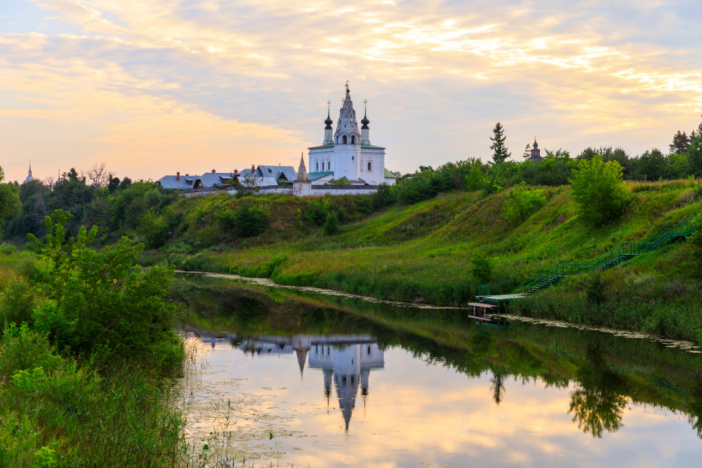 В Суздале умиротворяющие пейзажи. Источник: Фотография: high fliers / Shutterstock / FOTODOM