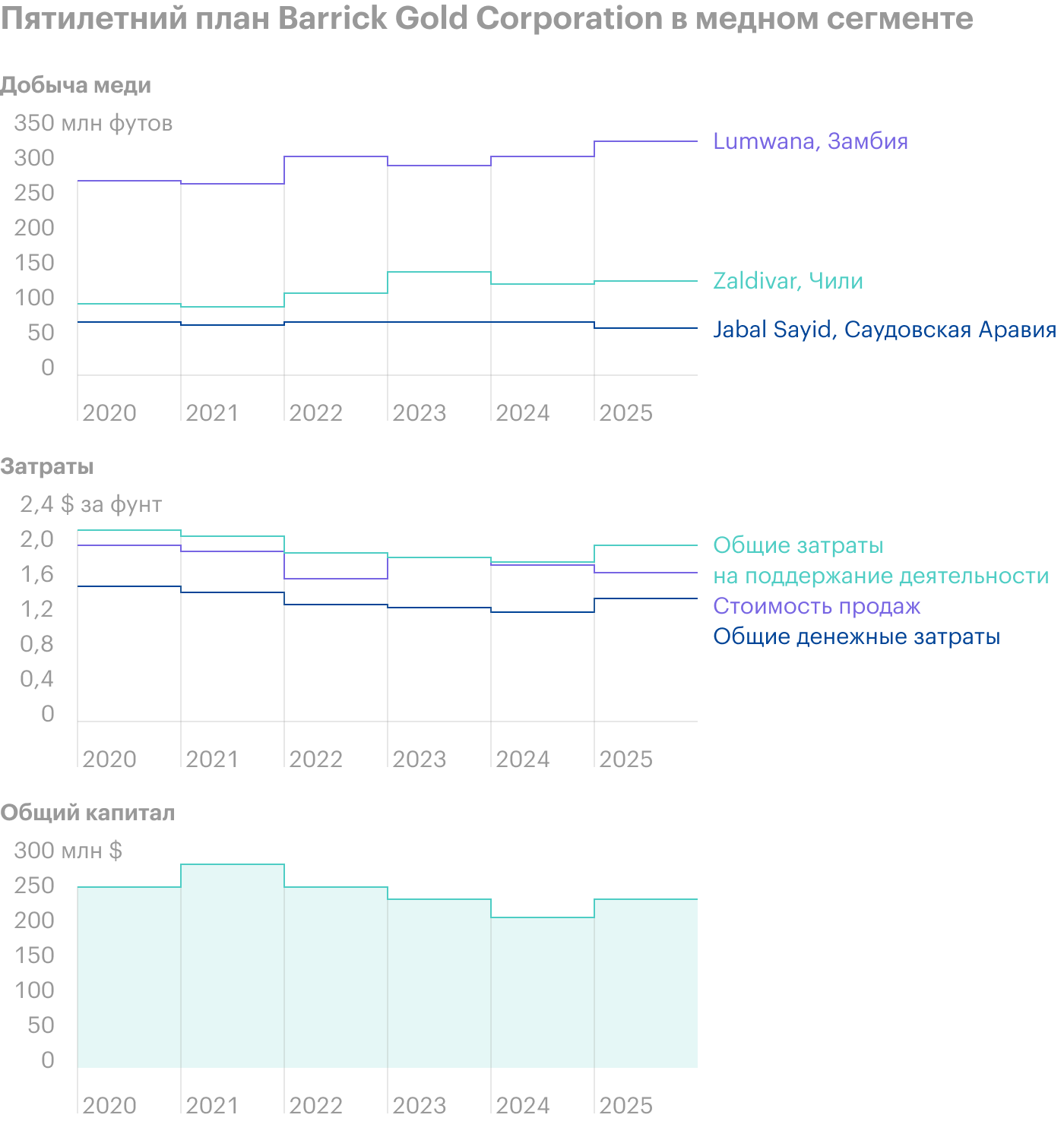Источник: Barrick Gold Corporation, стр. 21