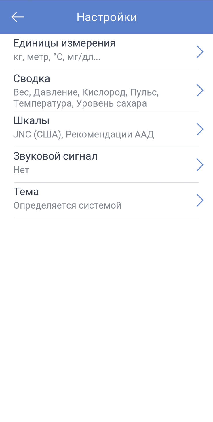 Следить за давлением и пульсом удобнее, когда все данные записаны в приложении