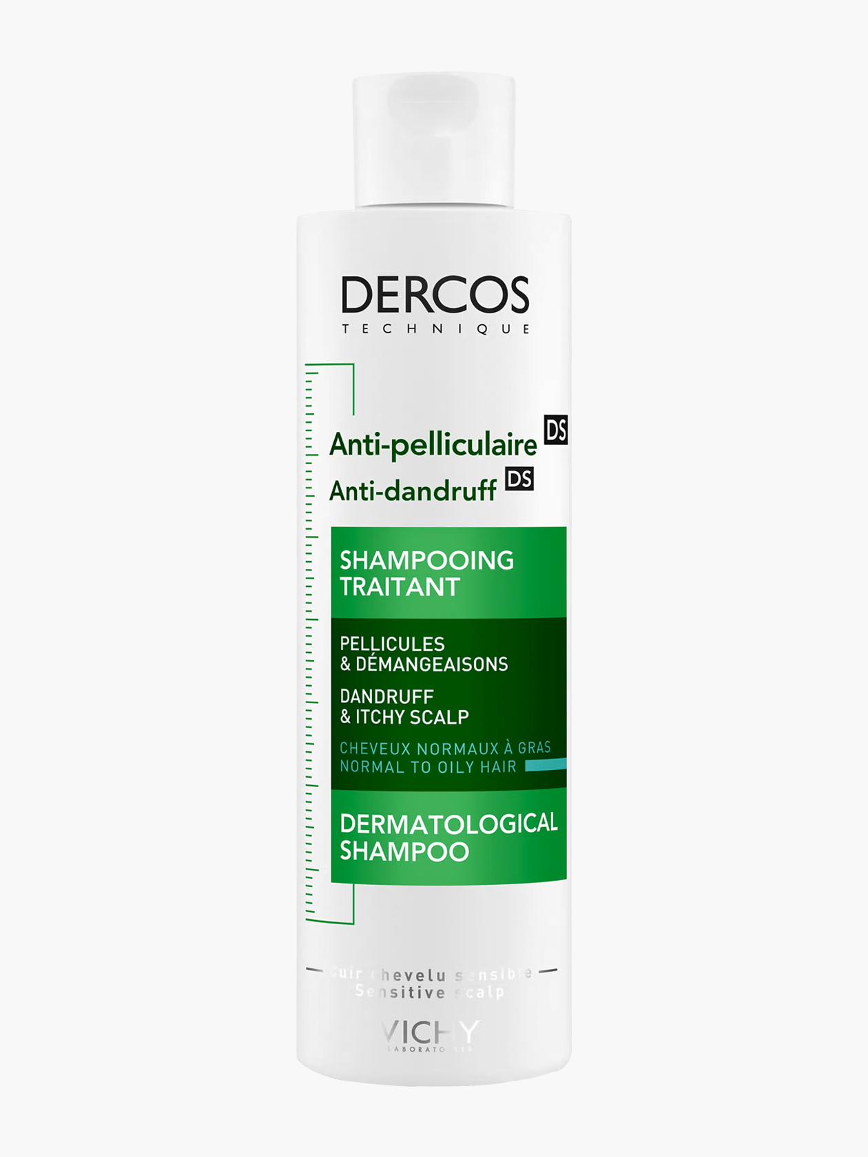 Шампунь Dercos Anti Dandruff от Vichy. Цена — 1588 ₽ за 390 мл