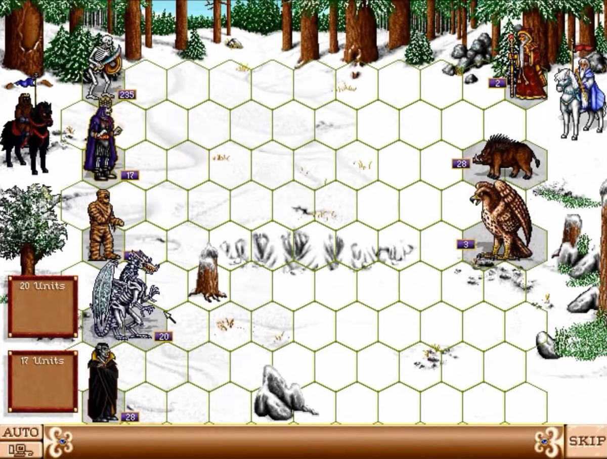 Heroes of Might and Magic II похожа на третью часть и внешне, и по игровому процессу. Источник: The 3DO Company