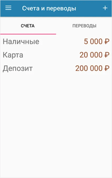 Самый сложный из простых инструментов. В приложении можно вести учет расходов и доходов по категориям и анализировать месяц по итоговым диаграммам