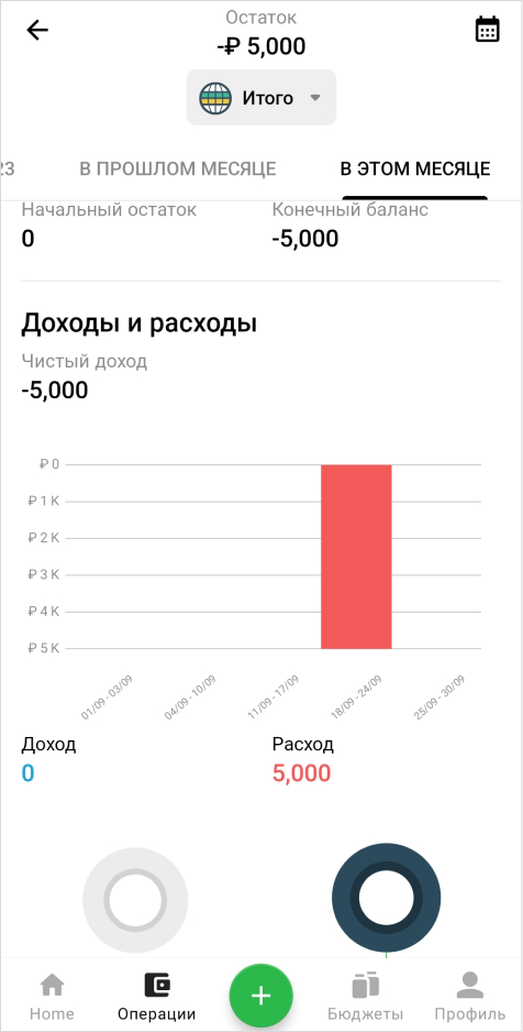 Приложение встречает хоть и англоязычным, но удобным и полезным обучением. Остальной интерфейс перевели на русский