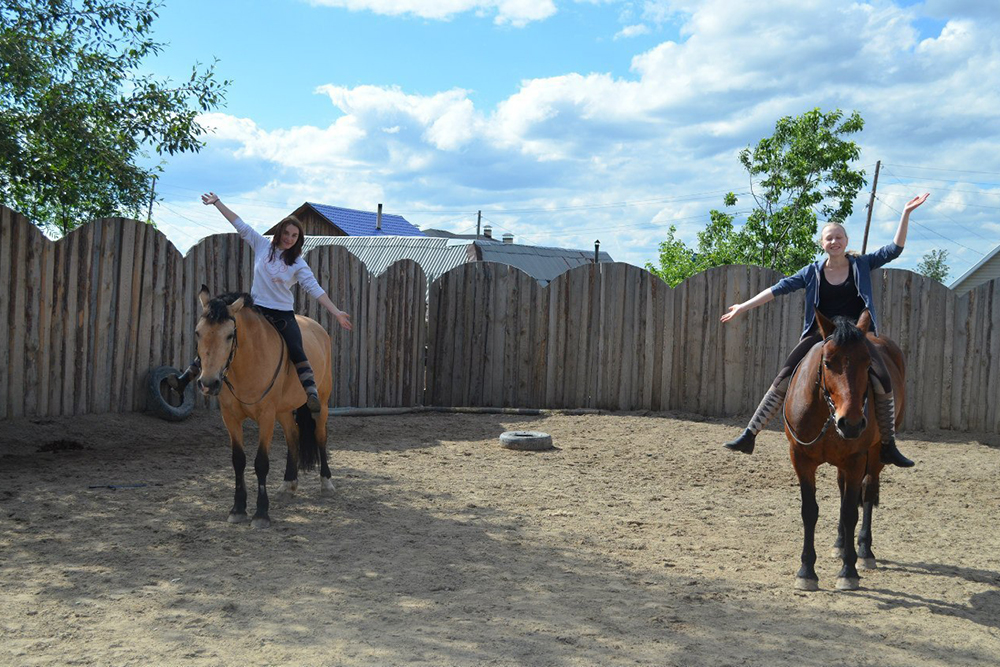 Плац в нашем клубе