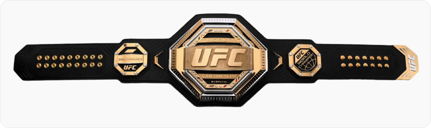 Чемпионский пояс UFC. Источник: ufc.ru