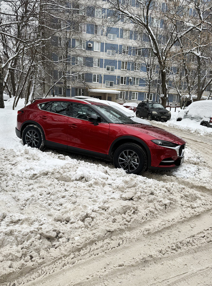 Mazda CX-4 после первой мойки