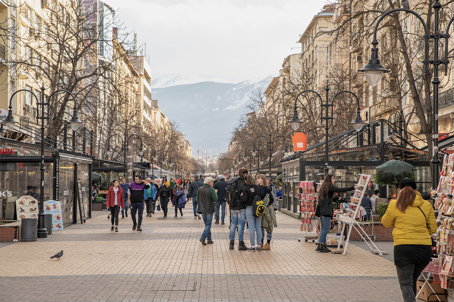 Бульвар Витоша ранней весной. Фотография: Eduard Goricev / Shutterstock