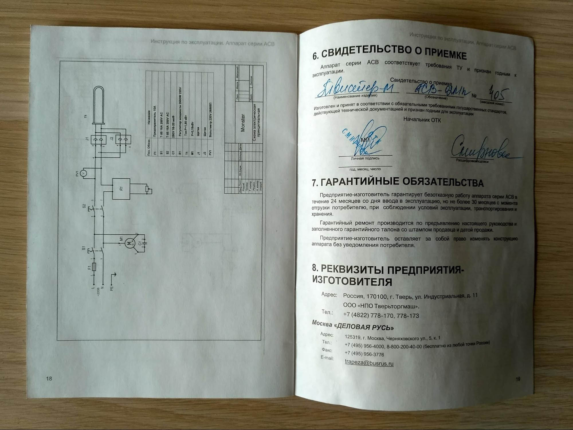 Так выглядит сертификат соответствия моего аппарата для сахарной ваты