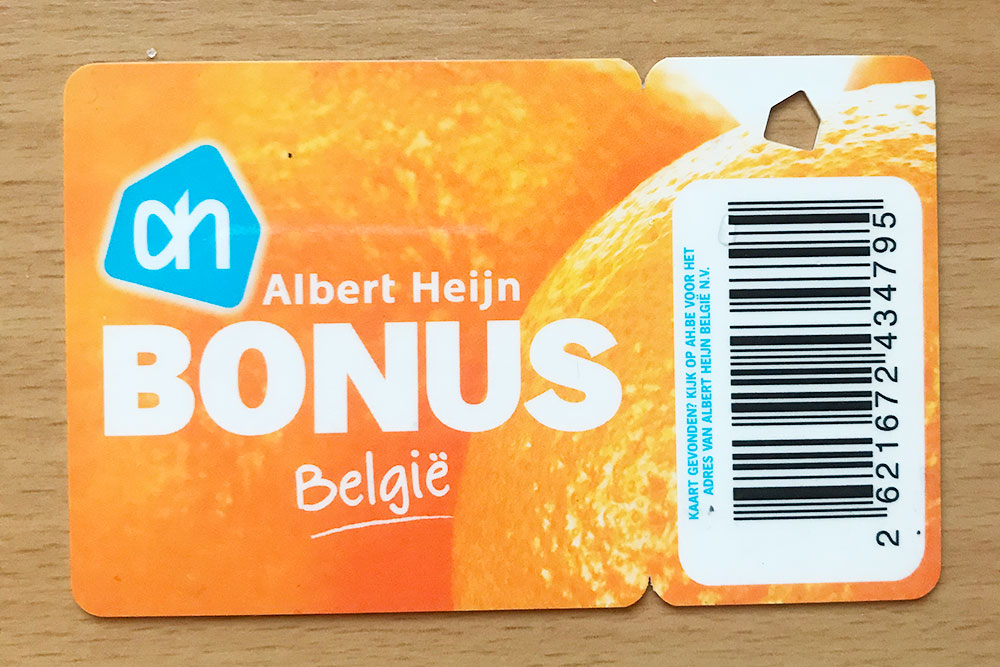 Бонусная карта магазина Albert Heijn