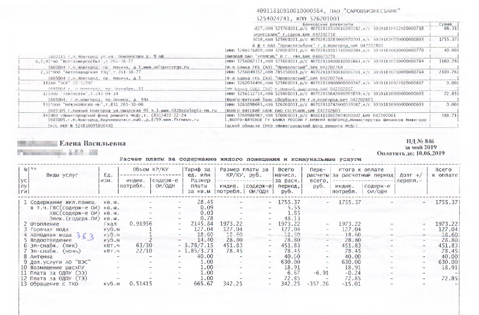 Мне вернули 357 ₽, но по моим расчетам должно было быть больше на 13 ₽