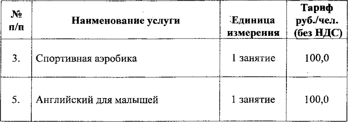 Стоимость платных услуг на сайте детского сада. Цены утвердила администрация