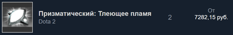 Прибыль — 4846,95 рубля, если удастся продать гем из курьера за 7282 рубля. Такие гемы не очень ликвидный товар, возможно, другие продавцы будут периодически снижать цену, чтобы купили их гем, а не мой, а мне придётся в ответ снижать цену ещё больше