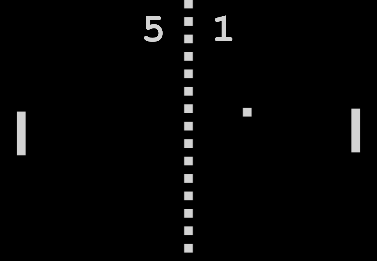 Скриншот из Pong. Источник: ponggame.org