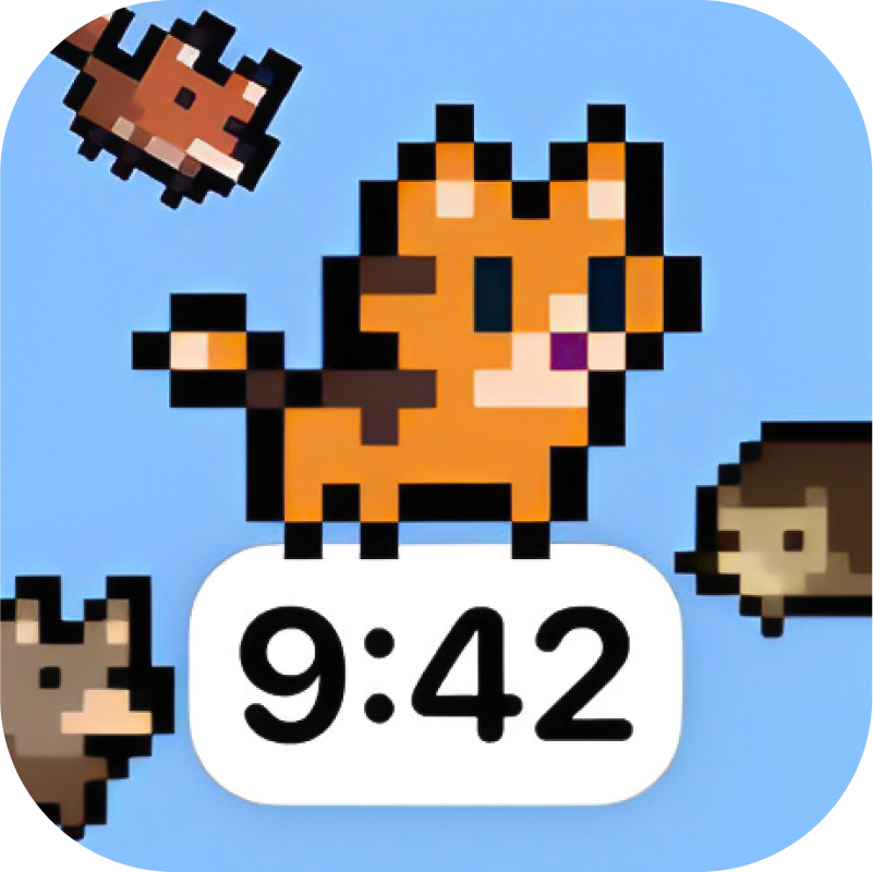 Pixel Pals Widget Pet Game