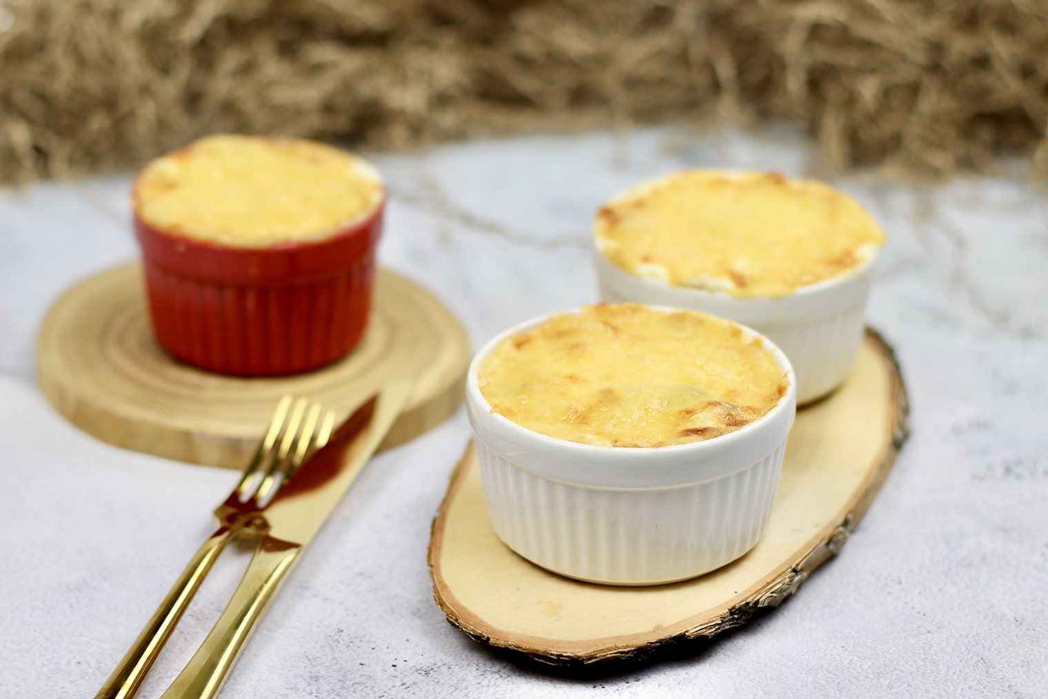 Готовый жюльен с курицей и грибами