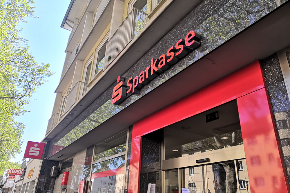 Банк Sparkasse — один из самых популярных в Германии