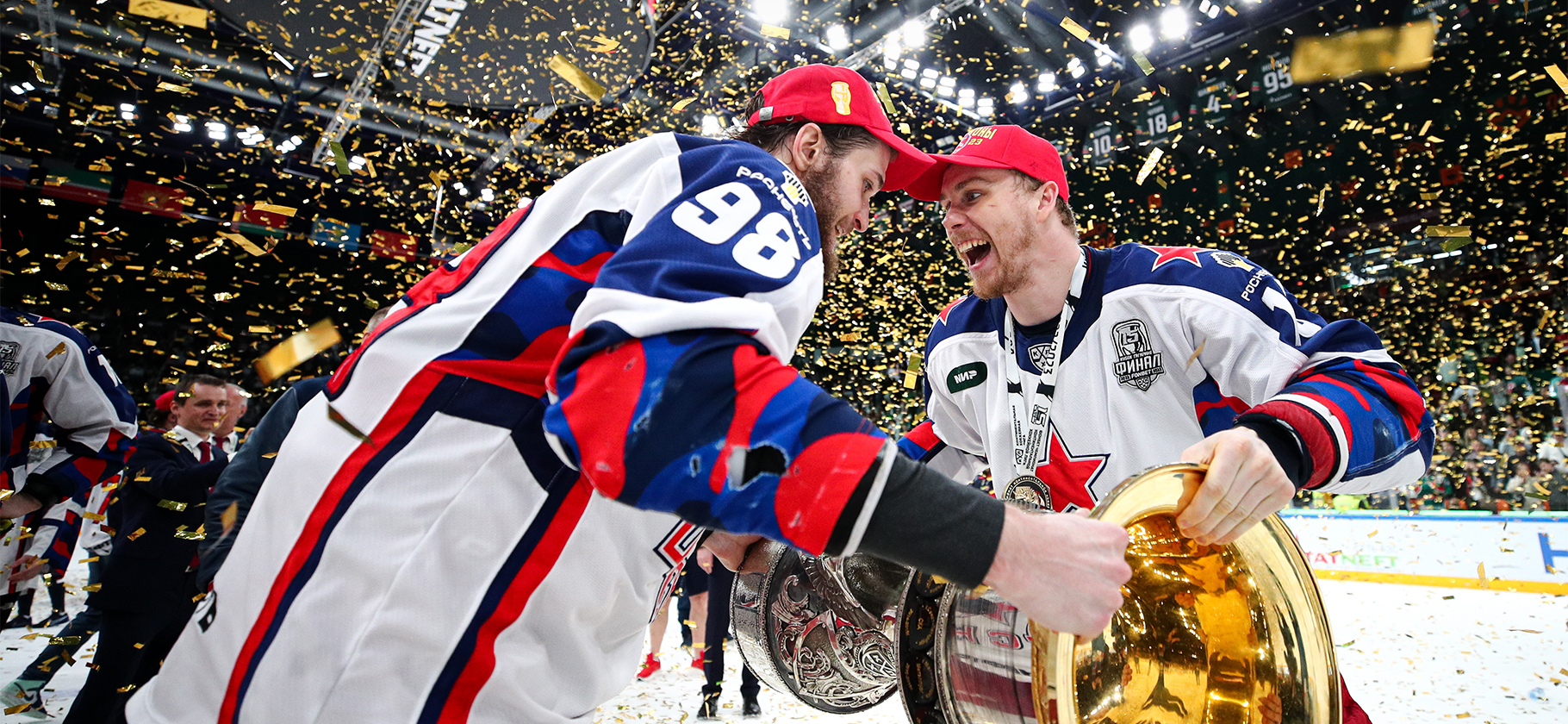 Рекордное число матчей, салаты и очередное чемпионство ЦСКА: чем запомнился сезон КХЛ 2022/23