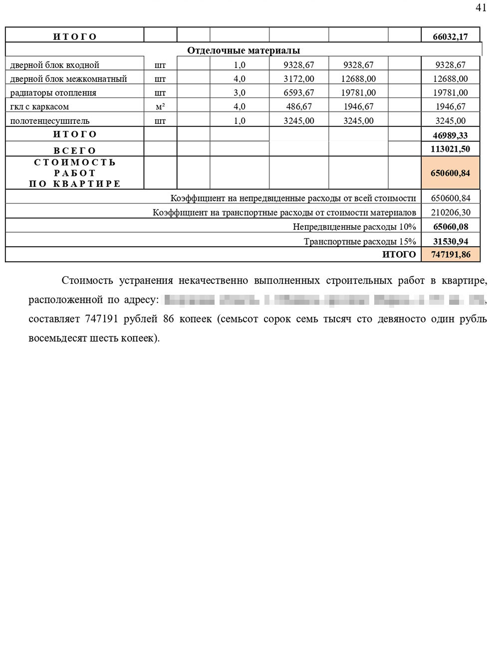 Когда застройщик отказался платить за некачественно выполненный ремонт, я использовал это заключение в суде как доказательство выявленных недостатков. На фотографиях видно, что именно было не так