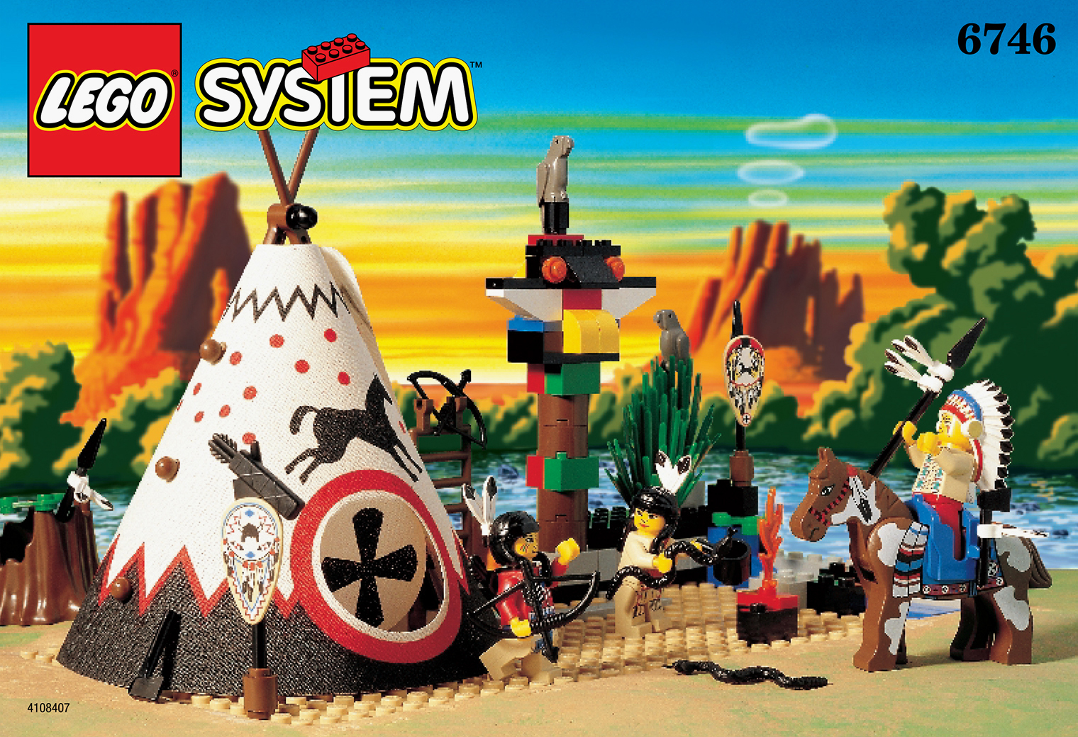 Тот самый «Вигвам Большого Вождя», или Chief’s Tepee. Источник: lego.com