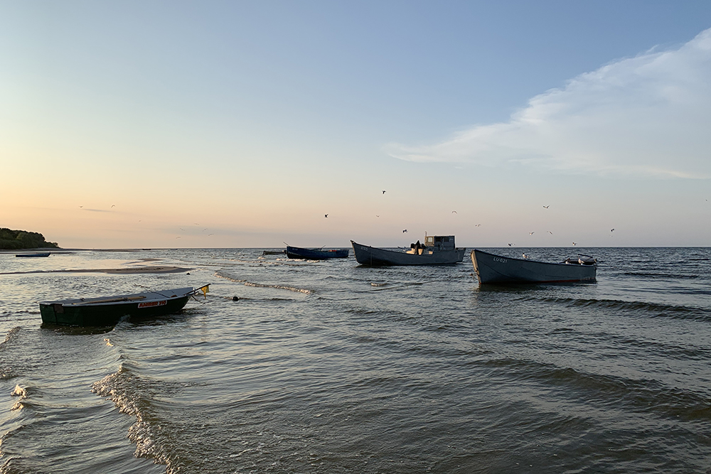 Вечер на Рижском взморье