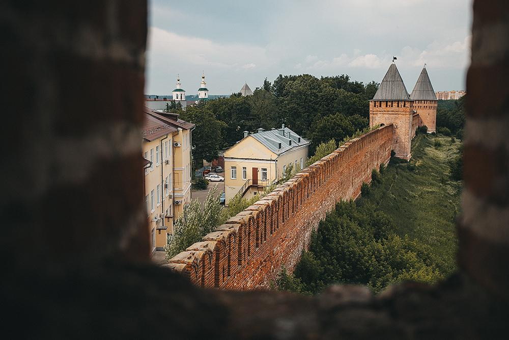 Раньше проход в крепость был открыт