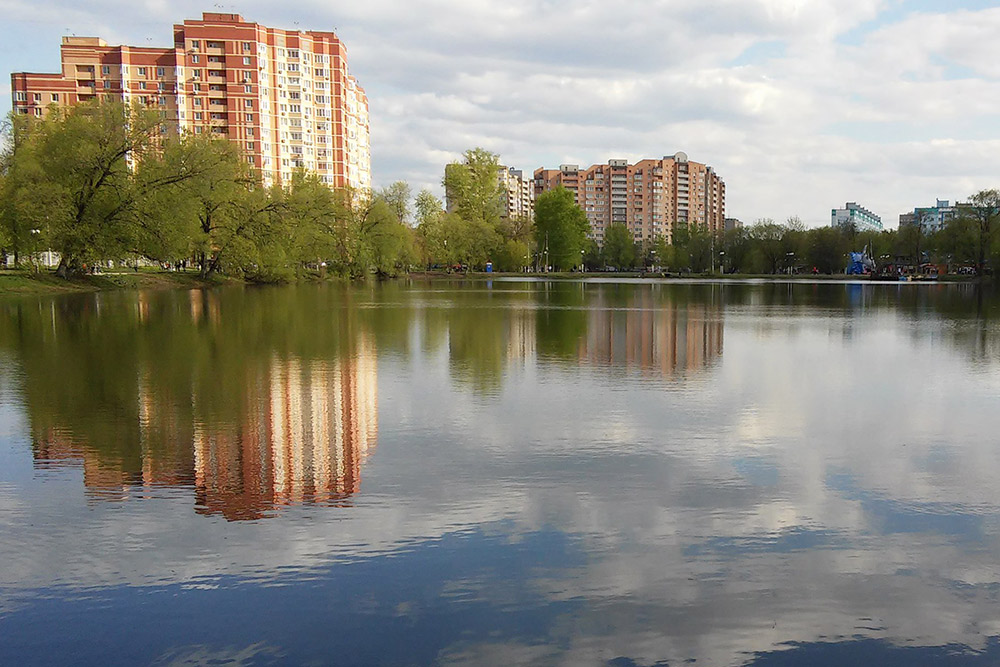 Вот такая красота в нашем парке. Я отдала ему свое сердце