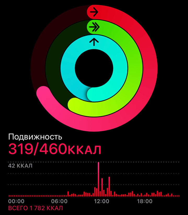 Сводка по дневной активности