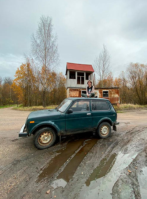 Небольшая фотосессия по пути в Латвию