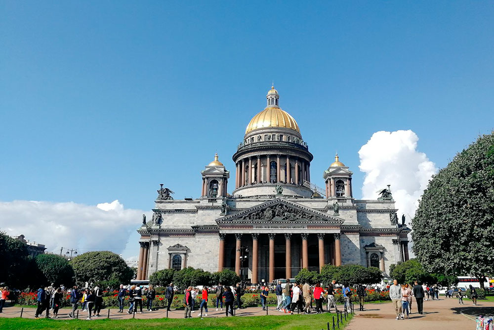 Из всех соборов города Исаакиевский — мой любимый