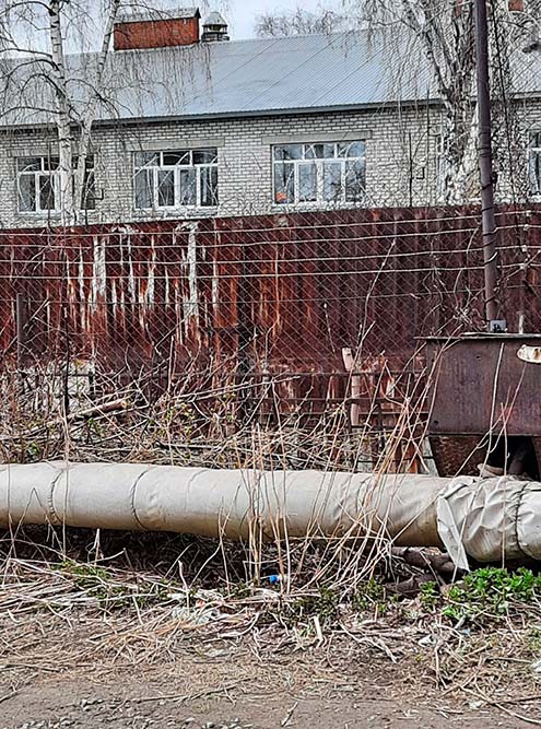 Так выглядит корпус отряда, где живут осужденные