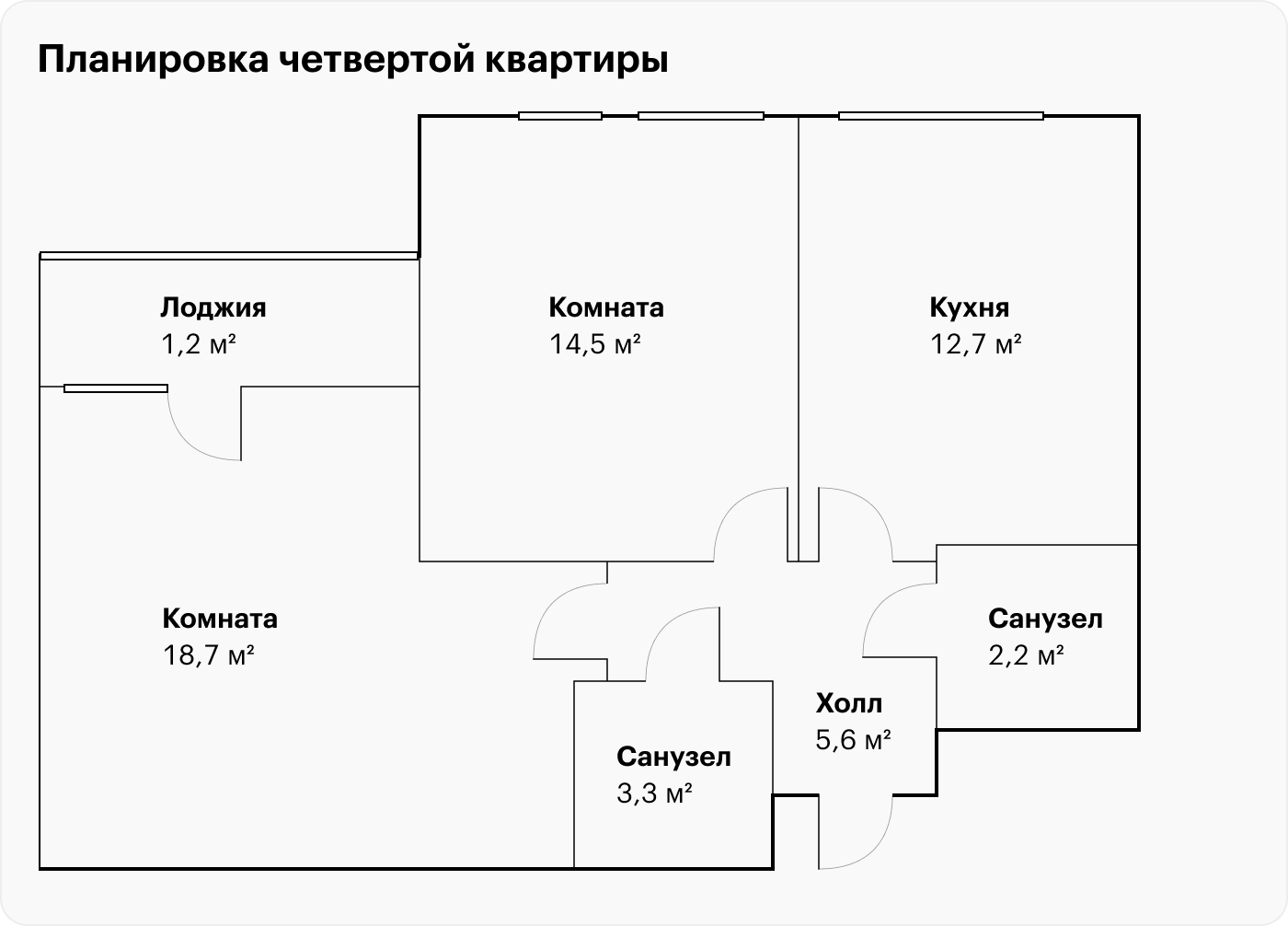 Планировка так себе, она очень запутанная, но в целом здесь не к чему придраться. Нас не устроил дом, а не квартира