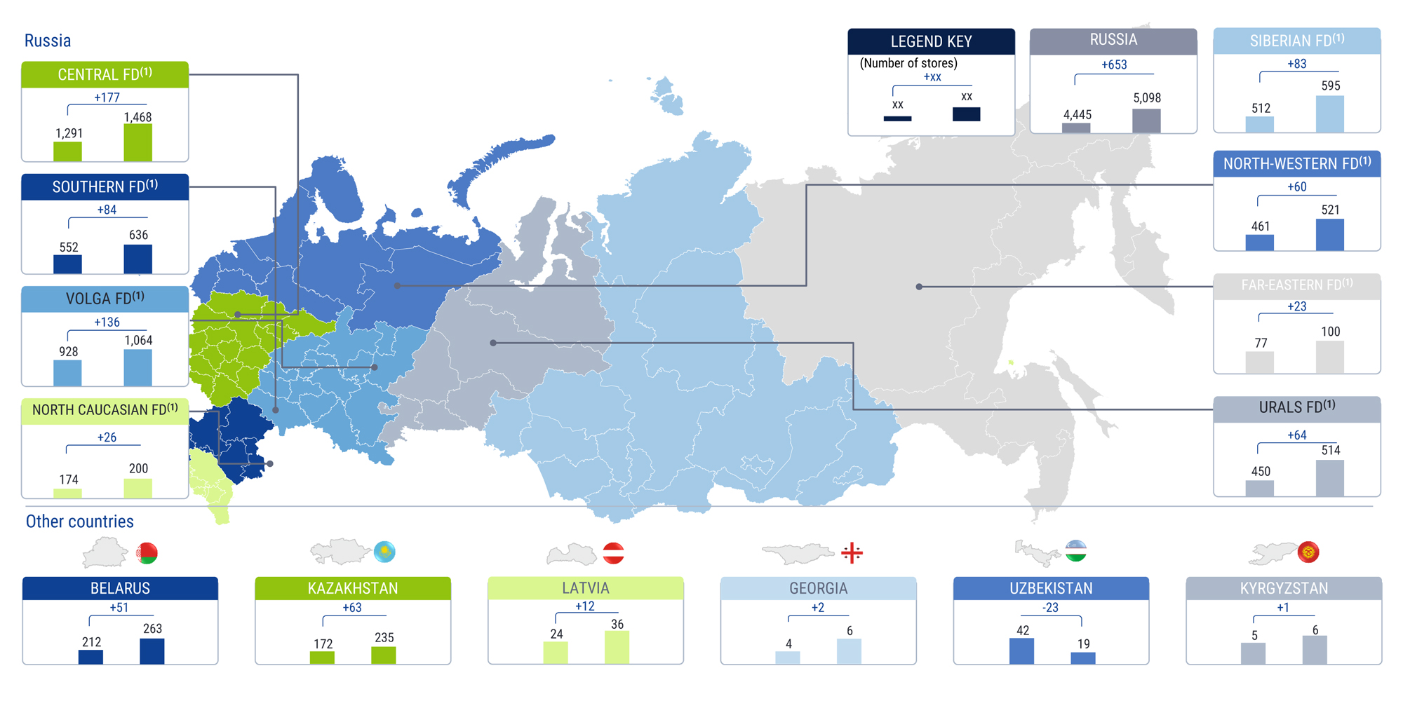 География расположения магазинов Fix Price. Источник: Fix Price