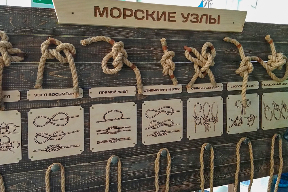 В музее мореплавания