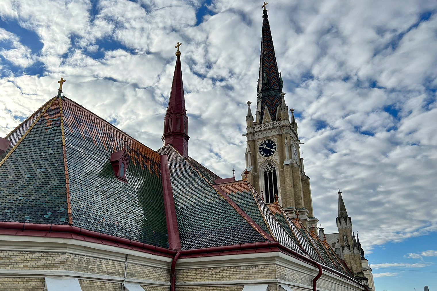 Церковь построили в 1894 году, через 10 лет в ней произошел пожар, потом здание реставрировали