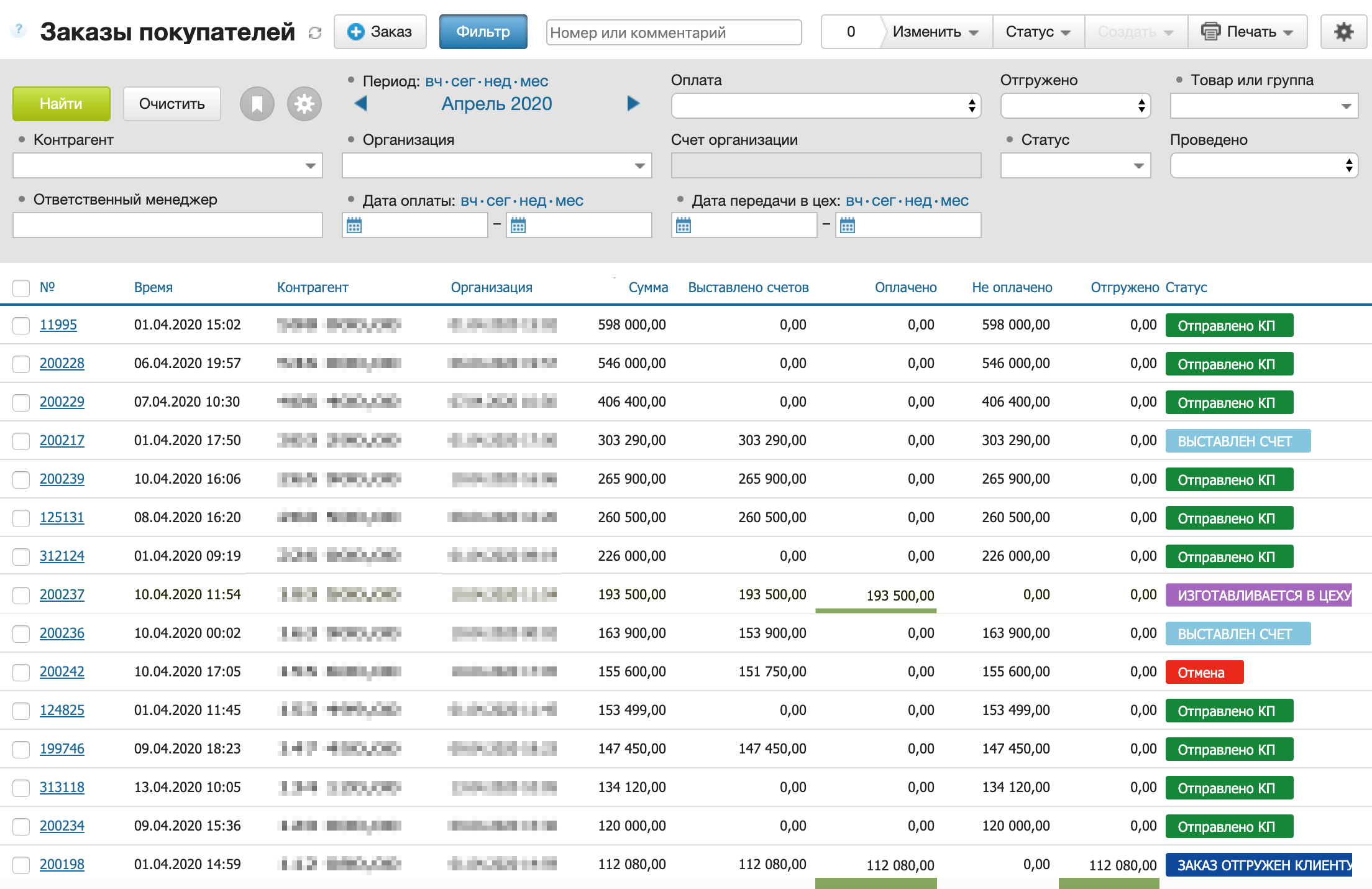 CRM показывает в реальном времени, как у нас дела и что нужно сделать. Продавцы выставляют счет из CRM, им не нужно обращаться к бухгалтеру или ехать в офис. Снабжение видит оплаченные заказы и закупает под них материалы, там же выставляет счета поставщикам, а бухгалтер их оплачивает. Информация об оплатах ежедневно синхронизируется с банком