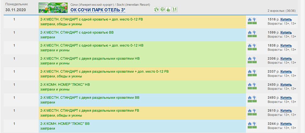 А 30 ноября — за 1516 ₽