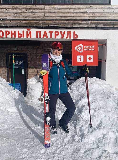 В «Розе Хутор» есть комфортные трассы для новичков, олимпийские спуски для профи и большая зона для фрирайда