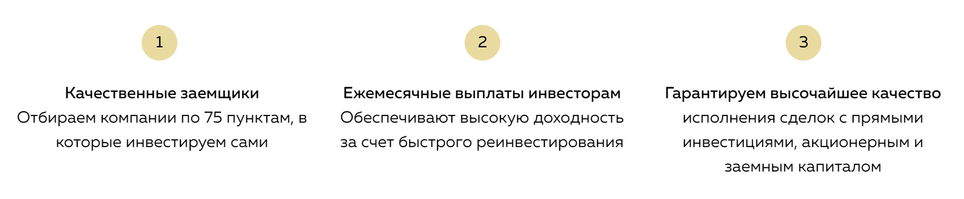 Если судить по тому, что «Столица инвестиций» пишет о проверке заемщиков, компания выглядит как инвестиционная платформа — хотя в видах деятельности упоминаются инвестиционные фонды