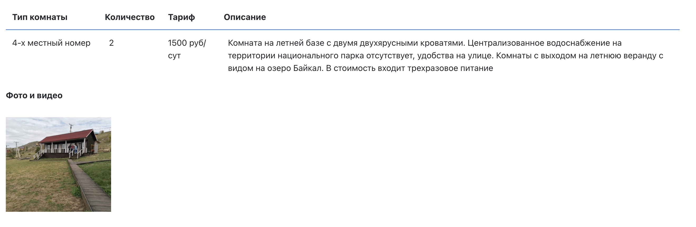 Летний домик с видом на Байкал выглядит привлекательно, но нужно быть готовым к удобствам на улице