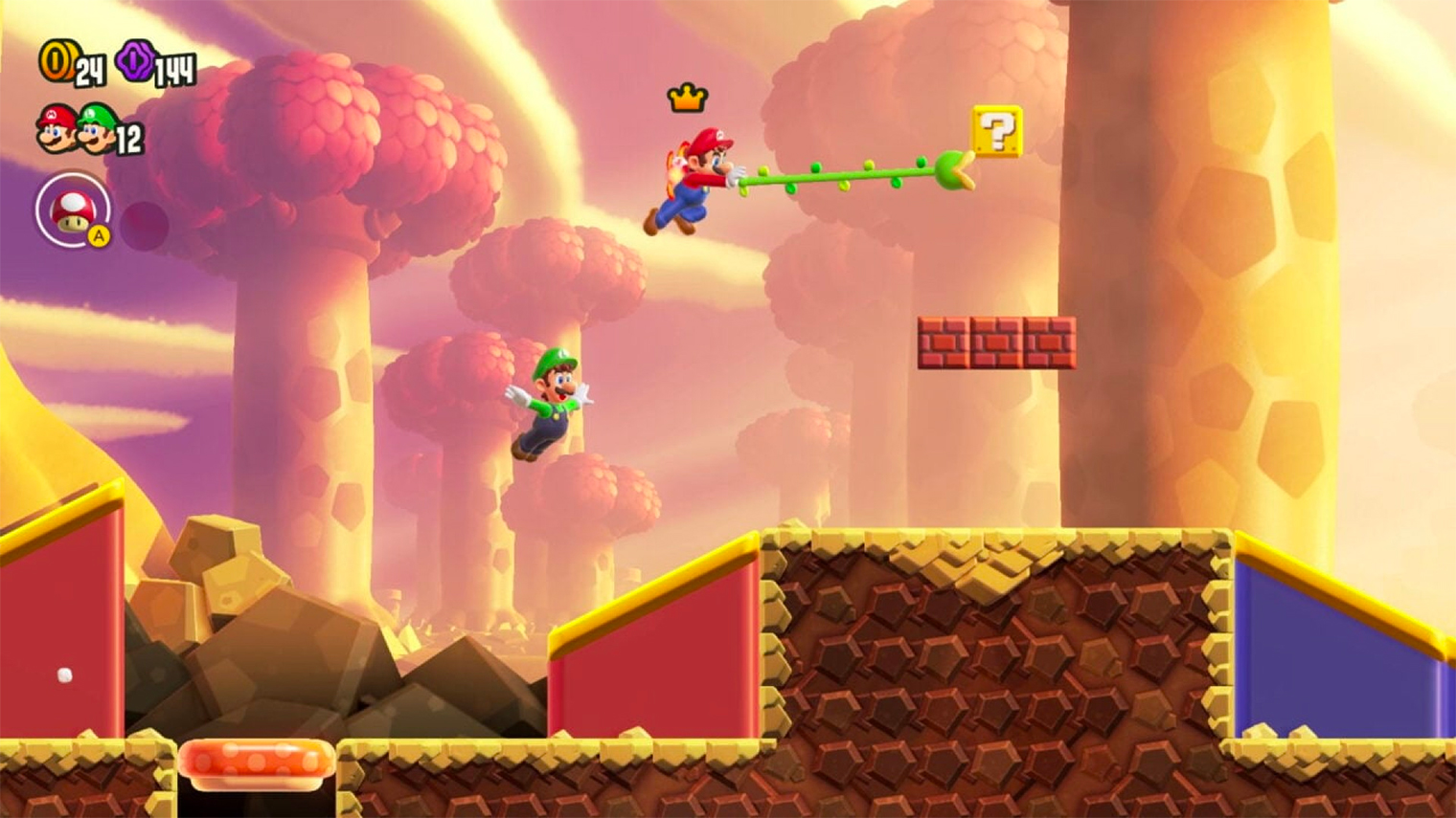 Super Mario Bros. Wonder — одна из самых красивых игр на Nintendo Switch