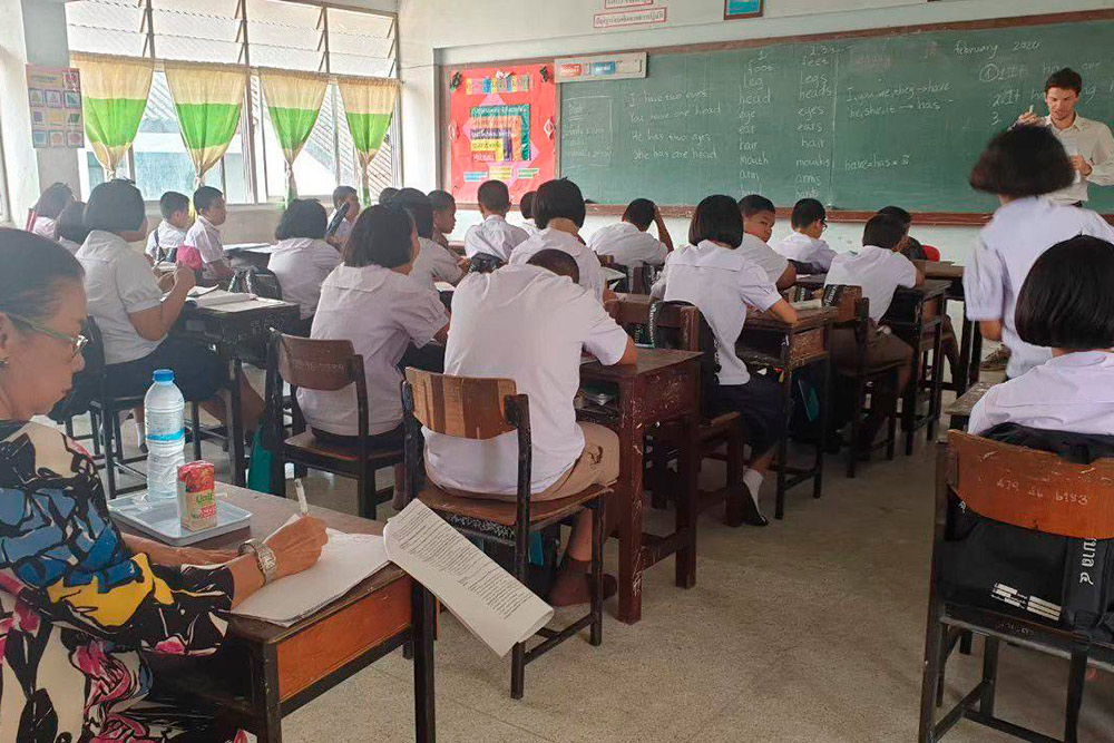 Вот так выглядит преподавание в тайских классах