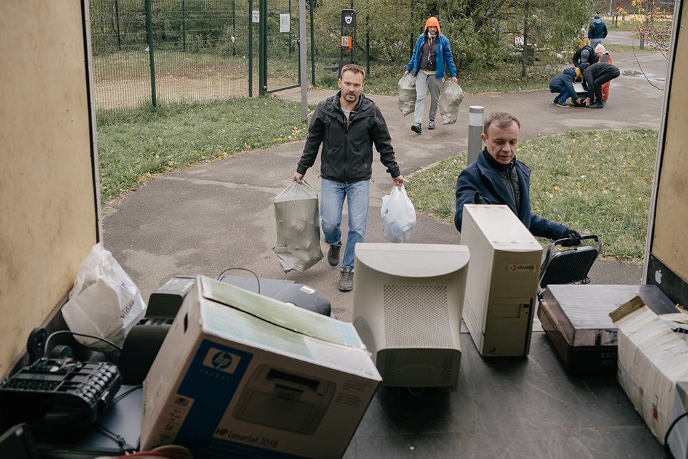 Москвичи в этот раз сдавали в основном компьютерную технику, принтеры и телевизоры