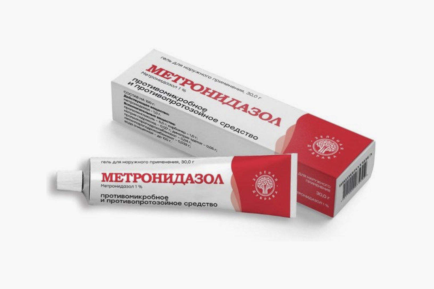 Стоимость 30 г метронидазола 1% — около 110 ₽