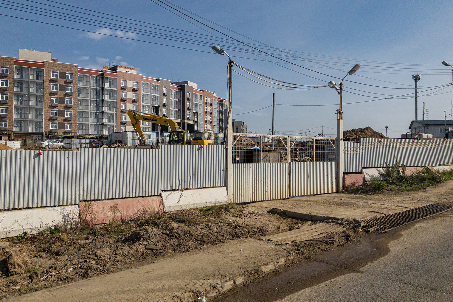 Все еще строящийся ЖК «Легенда»