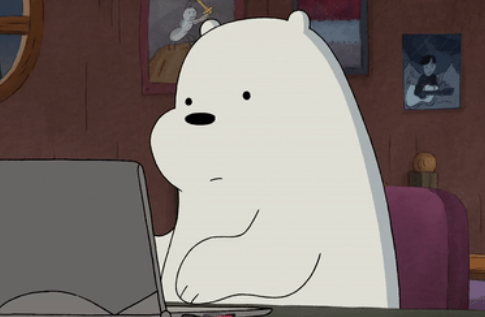 Ice Bear will not bless you 