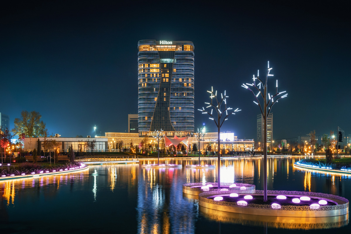 Городской парк Ташкента. Фотография: Andrei Bortnikau / Shutterstock / FOTODOM